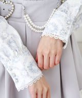 【予約　12/19発送】トワルドジュイボウタイフリルリボンブラウス