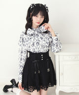 【予約　12/19発送】トワルドジュイボウタイフリルリボンブラウス