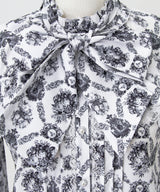 【予約　12/19発送】トワルドジュイボウタイフリルリボンブラウス