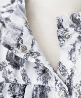 【予約　12/19発送】トワルドジュイボウタイフリルリボンブラウス