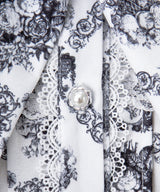 【予約　12/19発送】トワルドジュイボウタイフリルリボンブラウス