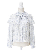 【予約　12/19発送】トワルドジュイボウタイフリルリボンブラウス