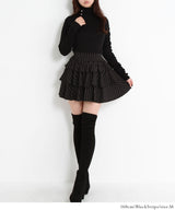 3段ティアードミニスカパン【大きいサイズ有】