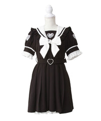 膝上　ブラック