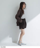 【最上もが着用】Vカットポインテッド2wayパンプス