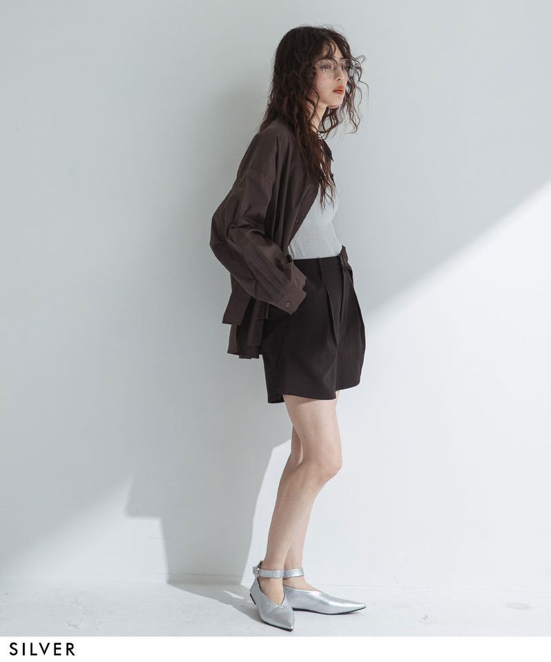 【最上もが着用】Vカットポインテッド2wayパンプス