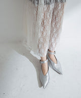 【最上もが着用】Vカットポインテッド2wayパンプス