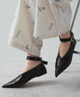 【最上もが着用】Vカットポインテッド2wayパンプス