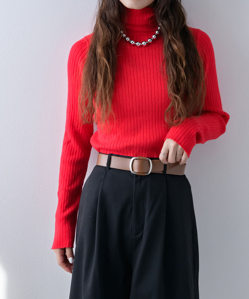 ノンホールレザーベルト