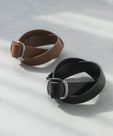 ノンホールレザーベルト