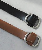 ノンホールレザーベルト