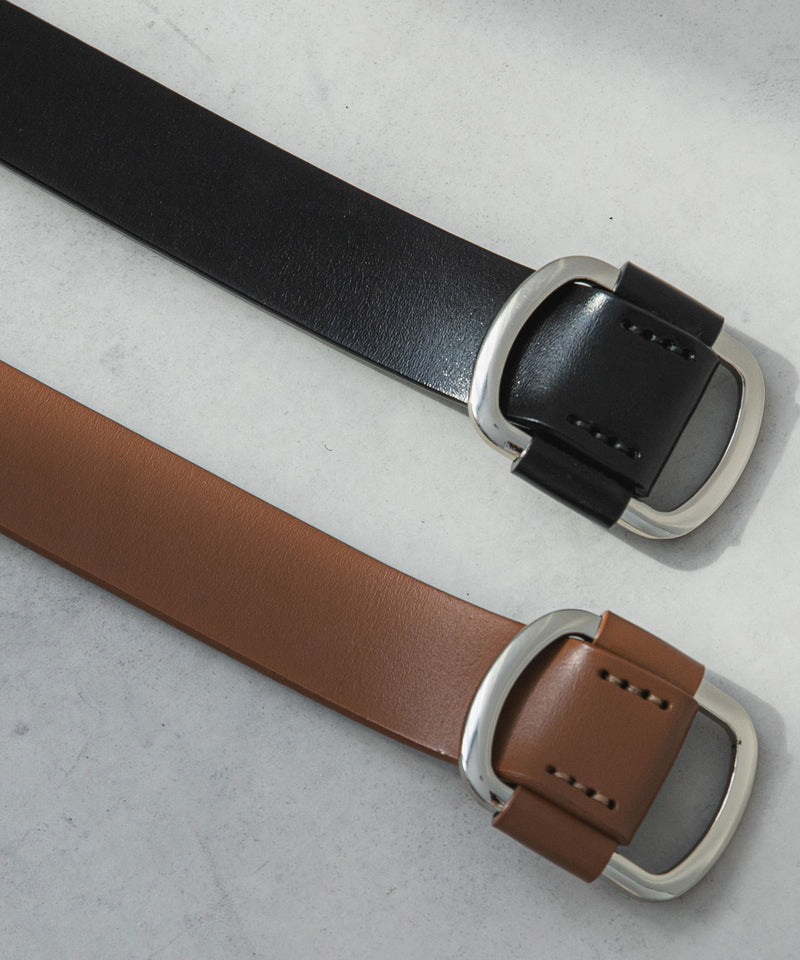 ノンホールレザーベルト