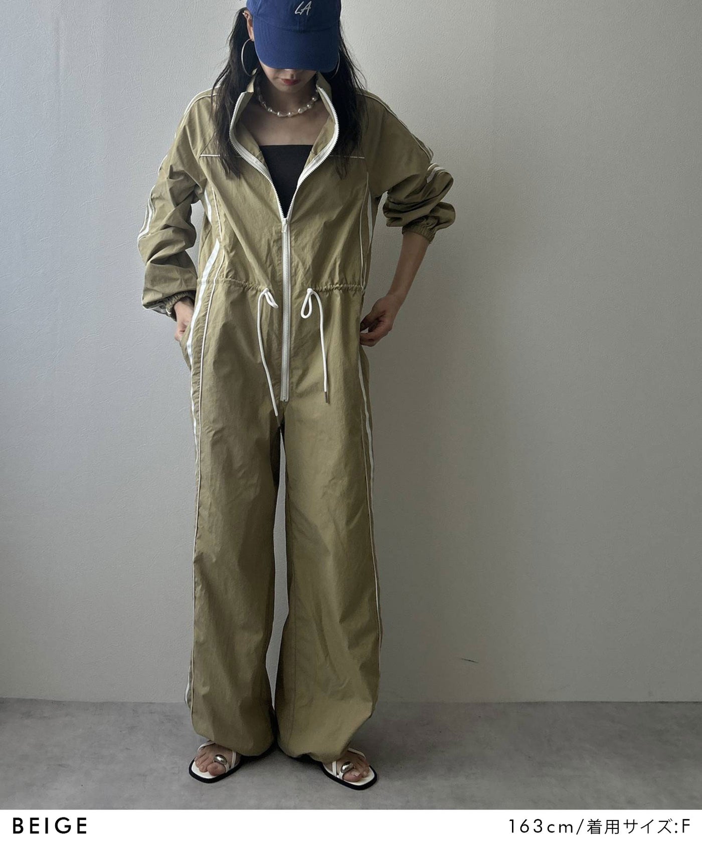 最上もが着用】ラッシュガードオールインワン(撥水加工) – レディース