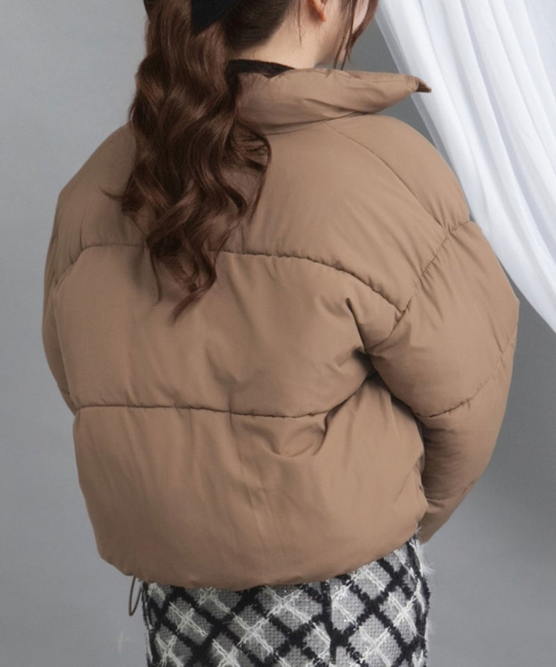 中綿ショート丈ダウンジャケット【コート】 – レディースファッション