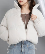 中綿ショート丈ダウンジャケット【コート】