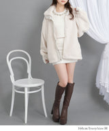 ボアスタンドブルゾン【ジャケット】【コート】