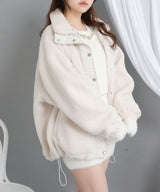 ボアスタンドブルゾン【ジャケット】【コート】