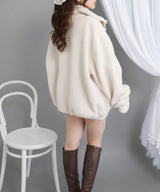 ボアスタンドブルゾン【ジャケット】【コート】