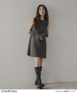 2wayニットカーデワンピースセット