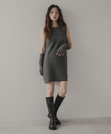 2wayニットカーデワンピースセット