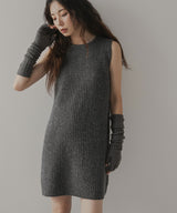 2wayニットカーデワンピースセット