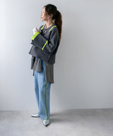 【最上もが着用】リバースミディアムデニムパンツ