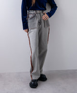 【最上もが着用】リバースミディアムデニムパンツ