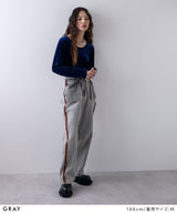 【最上もが着用】リバースミディアムデニムパンツ