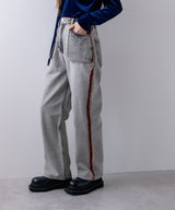 【最上もが着用】リバースミディアムデニムパンツ