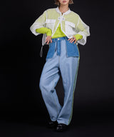 【最上もが着用】リバースミディアムデニムパンツ