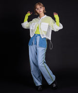 【最上もが着用】リバースミディアムデニムパンツ