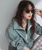 【ユニセックスアイテム】フレームウェリントンサングラス