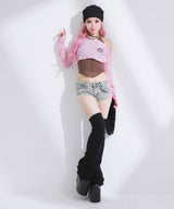 透けトップス×キャミ2点セット