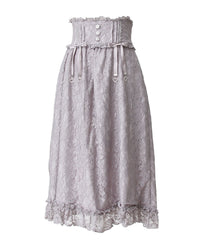 ロング　ラベンダーグレー