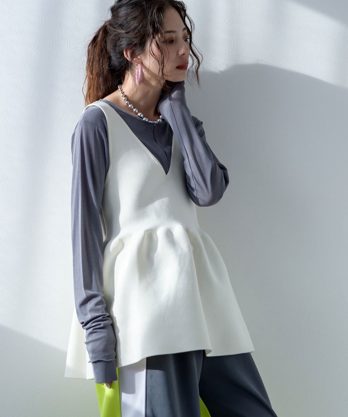 2wayペプラムベストトップス – レディースファッション通販の夢展望