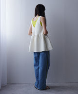 2wayペプラムベストトップス