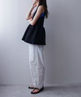 2wayペプラムベストトップス