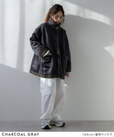 フェイクムートンスタンドジャケット