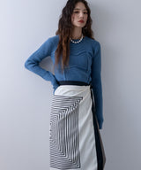 ビスチェドッキングニット