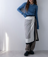 ビスチェドッキングニット