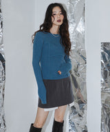 ビスチェドッキングニット