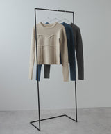 ビスチェドッキングニット