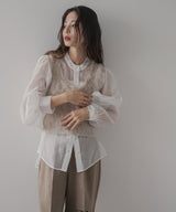 ミックスシャギーニットビスチェ