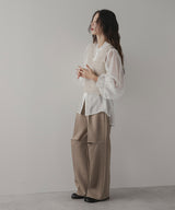 ミックスシャギーニットビスチェ