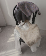 ミックスシャギーニットビスチェ