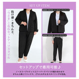 【3L~6L】ノーカラージャケット