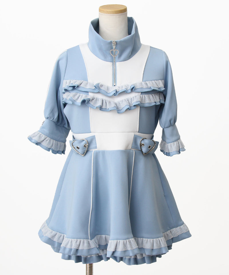 フリルたっぷりジャージセットアップ