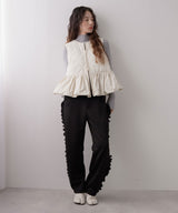 フレアキルティングベスト