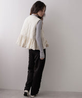 フレアキルティングベスト