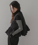 フレアキルティングベスト